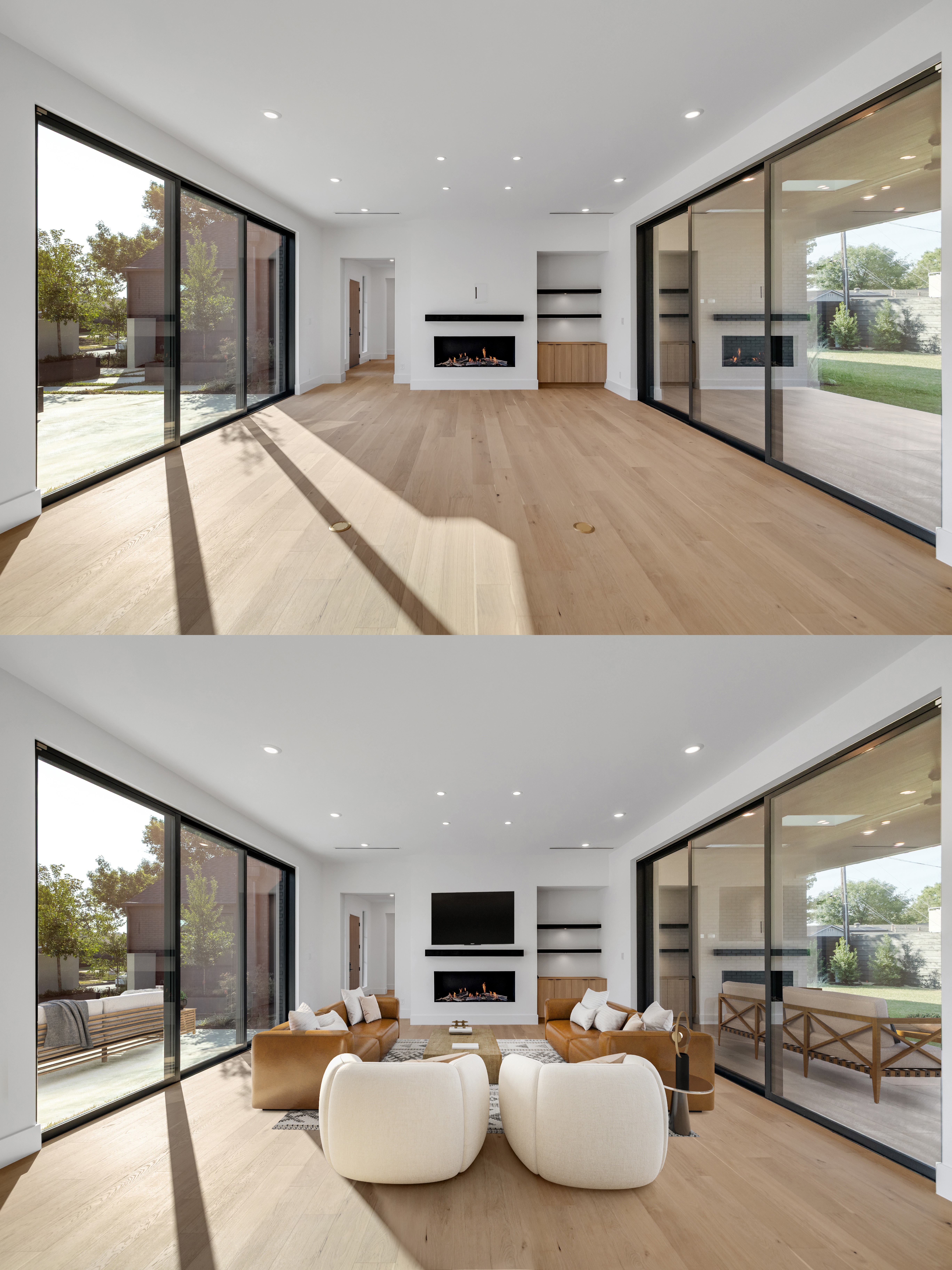 Virtual Staging — Living Room